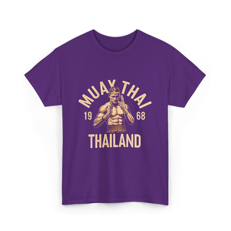 Muay Thai Thailand Fighter T-Shirt - Purple