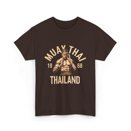 Muay Thai Thailand Fighter T-Shirt - Dark Chocolate