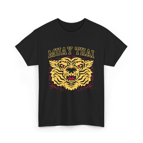 Muay Thai Tiger Martial Arts Fighter T-Shirt - Black