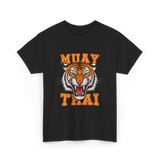 Muay Thai Tiger Sport T-Shirt - Black