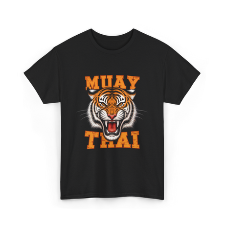 Muay Thai Tiger Sport T-Shirt - Black