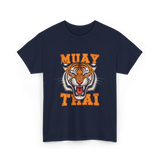 Muay Thai Tiger Sport T-Shirt - Navy