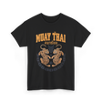 Muay Thai Twin Tigers Martial Arts T-Shirt - Black