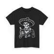 Muerte's Skull Mariachi T-Shirt - Black