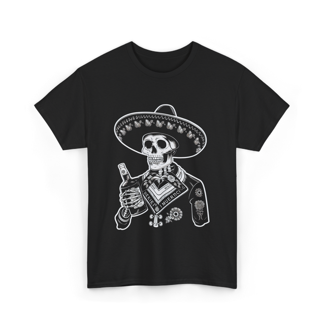 Muerte's Skull Mariachi T-Shirt - Black