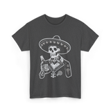 Muerte's Skull Mariachi T-Shirt - Dark Heather