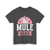 Mule Mama Mule Mom Animal T-Shirt - Dark Heather