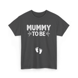 Mummy to Be Halloween Announcement T-Shirt - Dark Heather