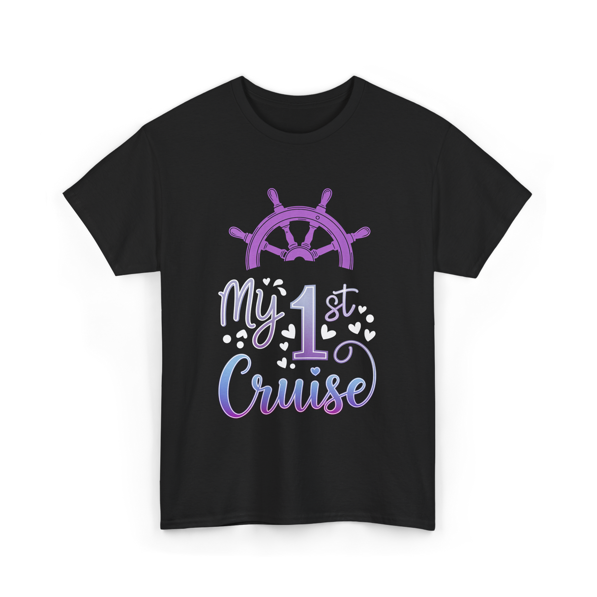 My 1st Cruise T-Shirt - Black