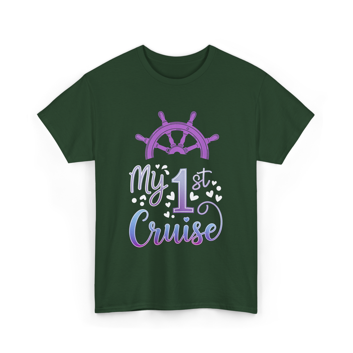 My 1st Cruise T-Shirt - Forest Green