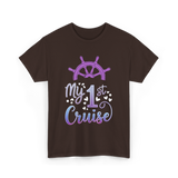 My 1st Cruise T-Shirt - Dark Chocolate