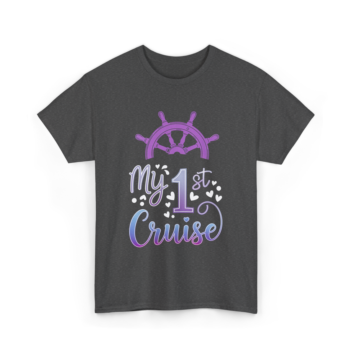 My 1st Cruise T-Shirt - Dark Heather