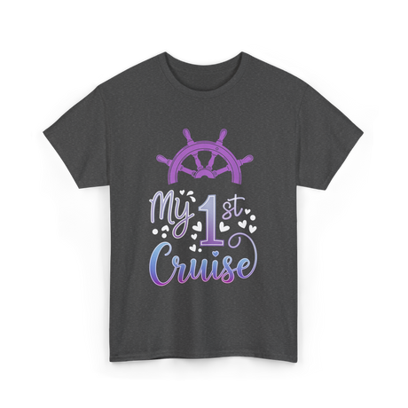 My 1st Cruise T-Shirt - Dark Heather