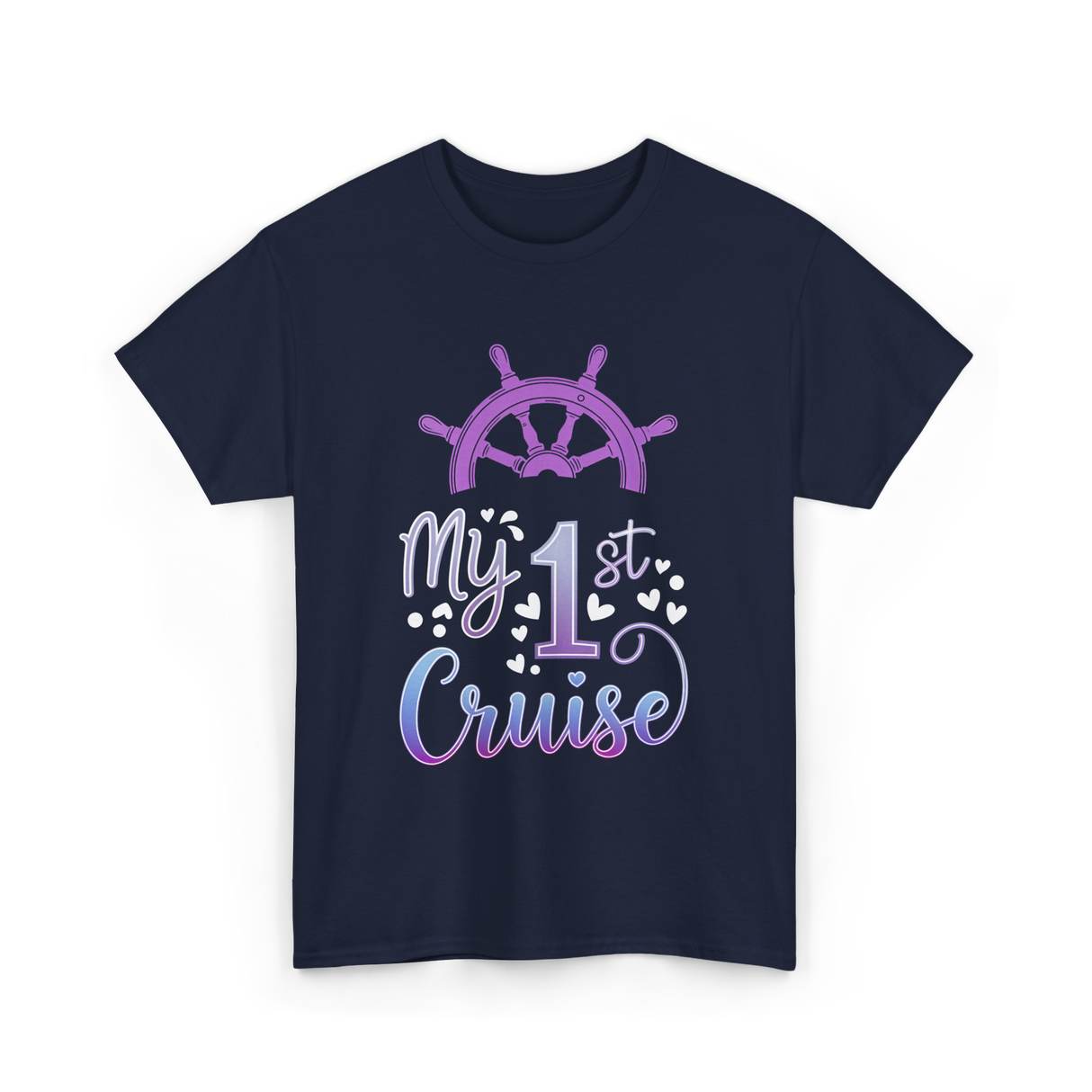 My 1st Cruise T-Shirt - Navy