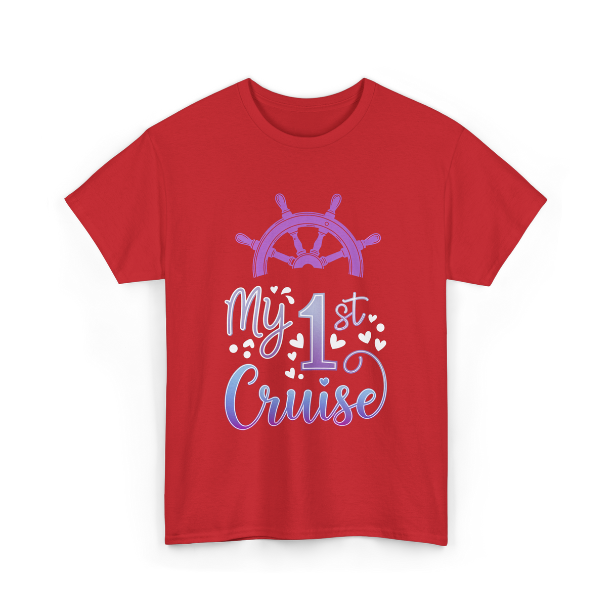 My 1st Cruise T-Shirt - Red