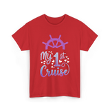 My 1st Cruise T-Shirt - Red