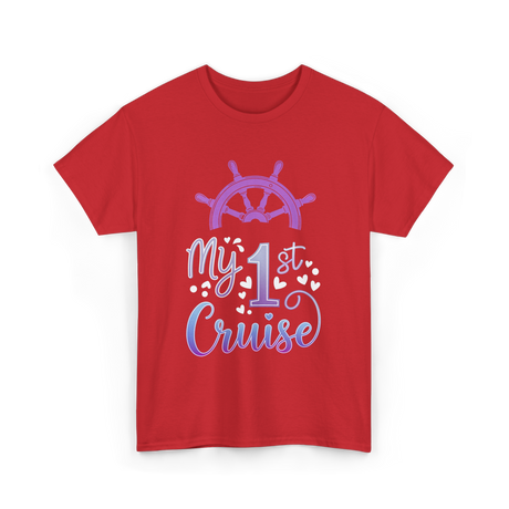 My 1st Cruise T-Shirt - Red