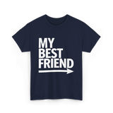 My Best Friend Friendship T-Shirt - Navy