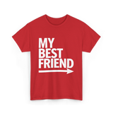 My Best Friend Friendship T-Shirt - Red