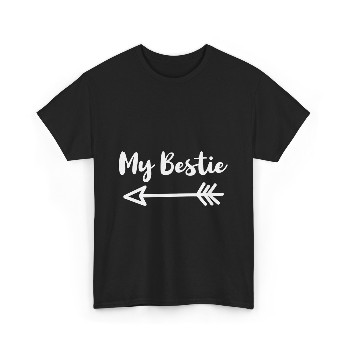 My Bestie Best Friend T-Shirt - Black