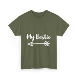 My Bestie Best Friend T-Shirt - Military Green