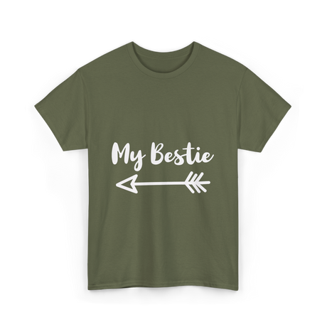 My Bestie Best Friend T-Shirt - Military Green