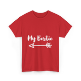 My Bestie Best Friend T-Shirt - Red