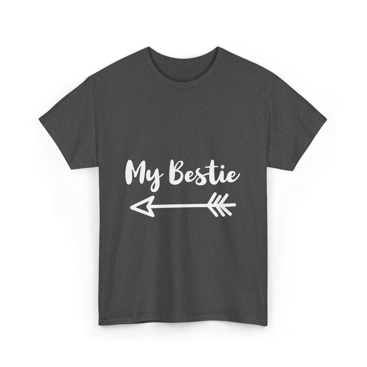 My Bestie Best Friend T-Shirt - Dark Heather