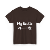 My Bestie Best Friend T-Shirt - Dark Chocolate