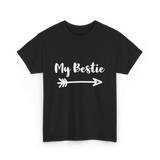 My Bestie Friendship Besties T-Shirt - Black