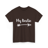 My Bestie Friendship Besties T-Shirt - Dark Chocolate