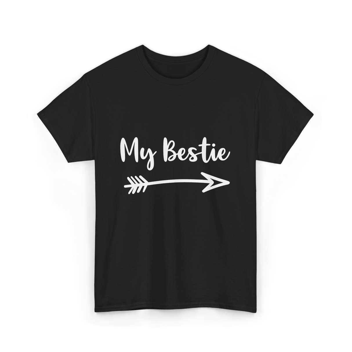 My Bestie Friendship Besties T-Shirt - Black