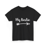 My Bestie Friendship Besties T-Shirt - Black