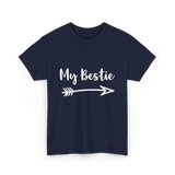 My Bestie Friendship Besties T-Shirt - Navy