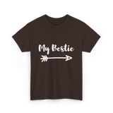 My Bestie Friendship Besties T-Shirt - Dark Chocolate