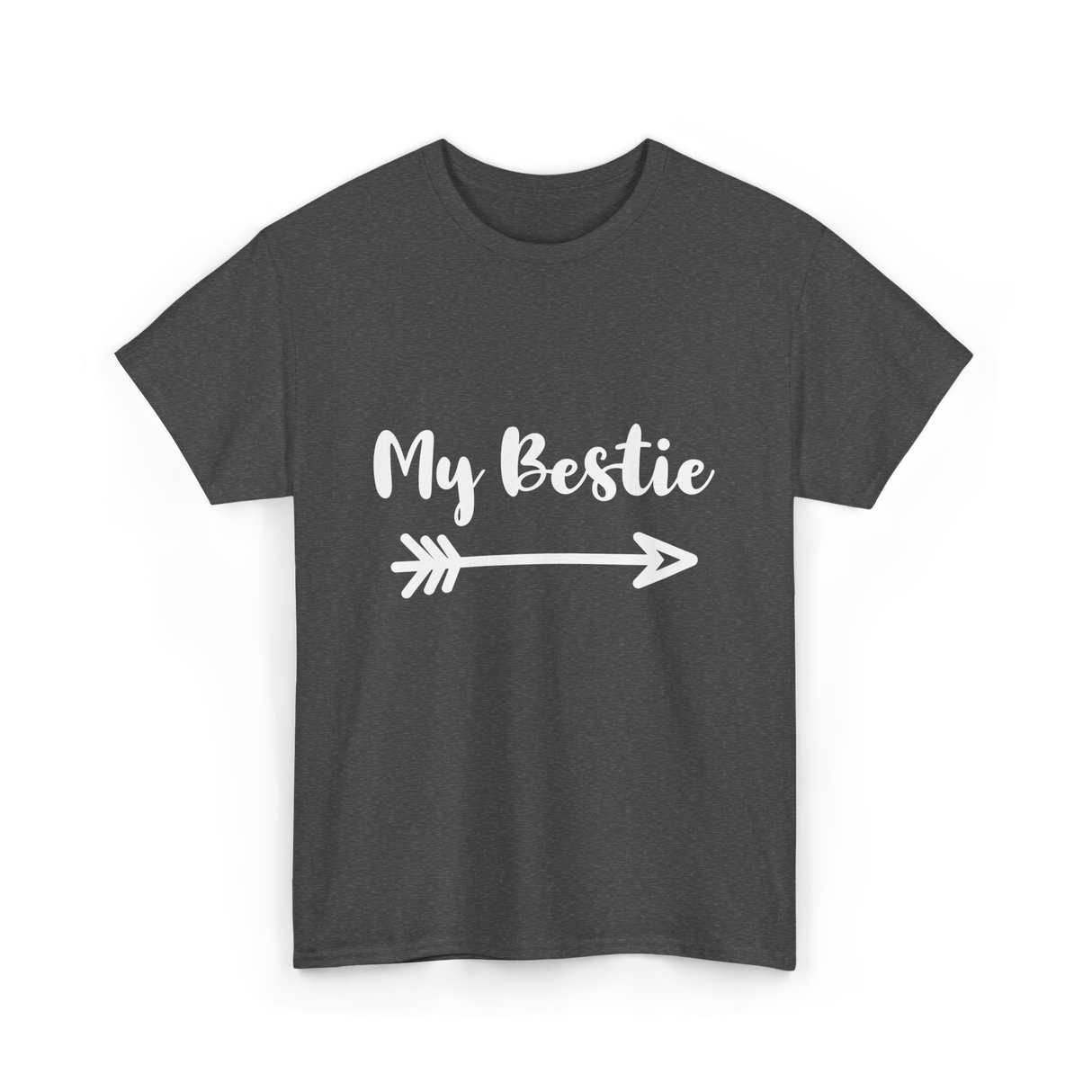 My Bestie Friendship Besties T-Shirt - Dark Heather