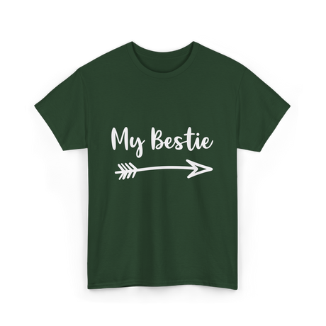 My Bestie Friendship Besties T-Shirt - Forest Green