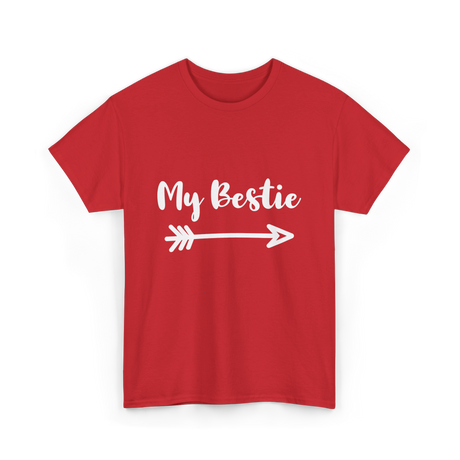 My Bestie Friendship Besties T-Shirt - Red