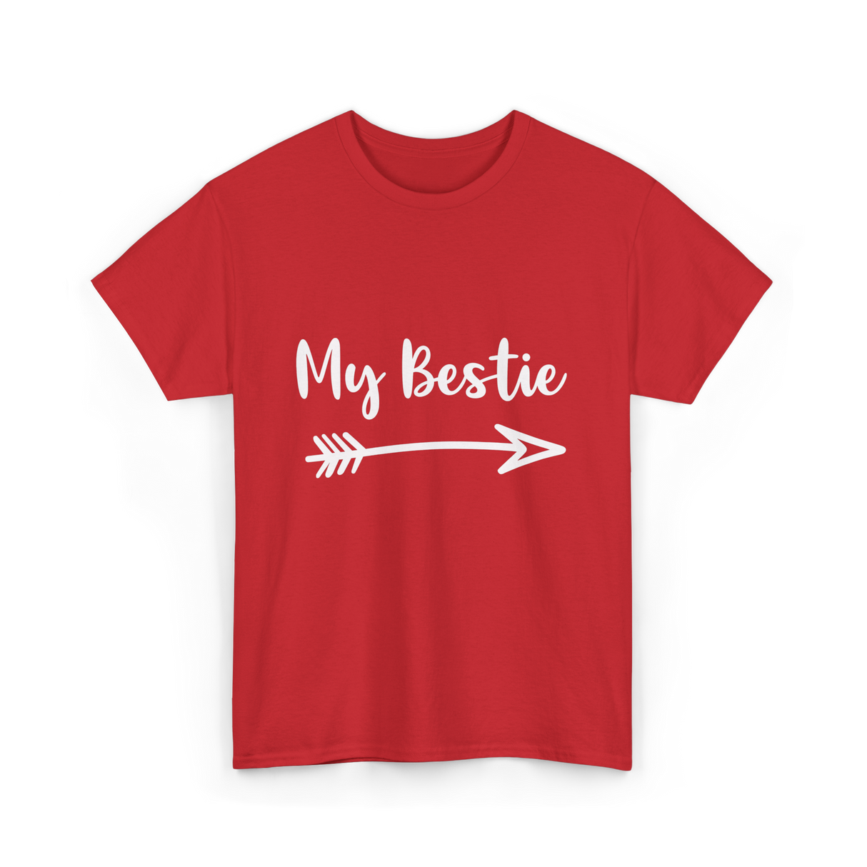 My Bestie Friendship Besties T-Shirt - Red