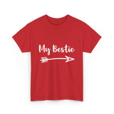 My Bestie Friendship Besties T-Shirt - Red