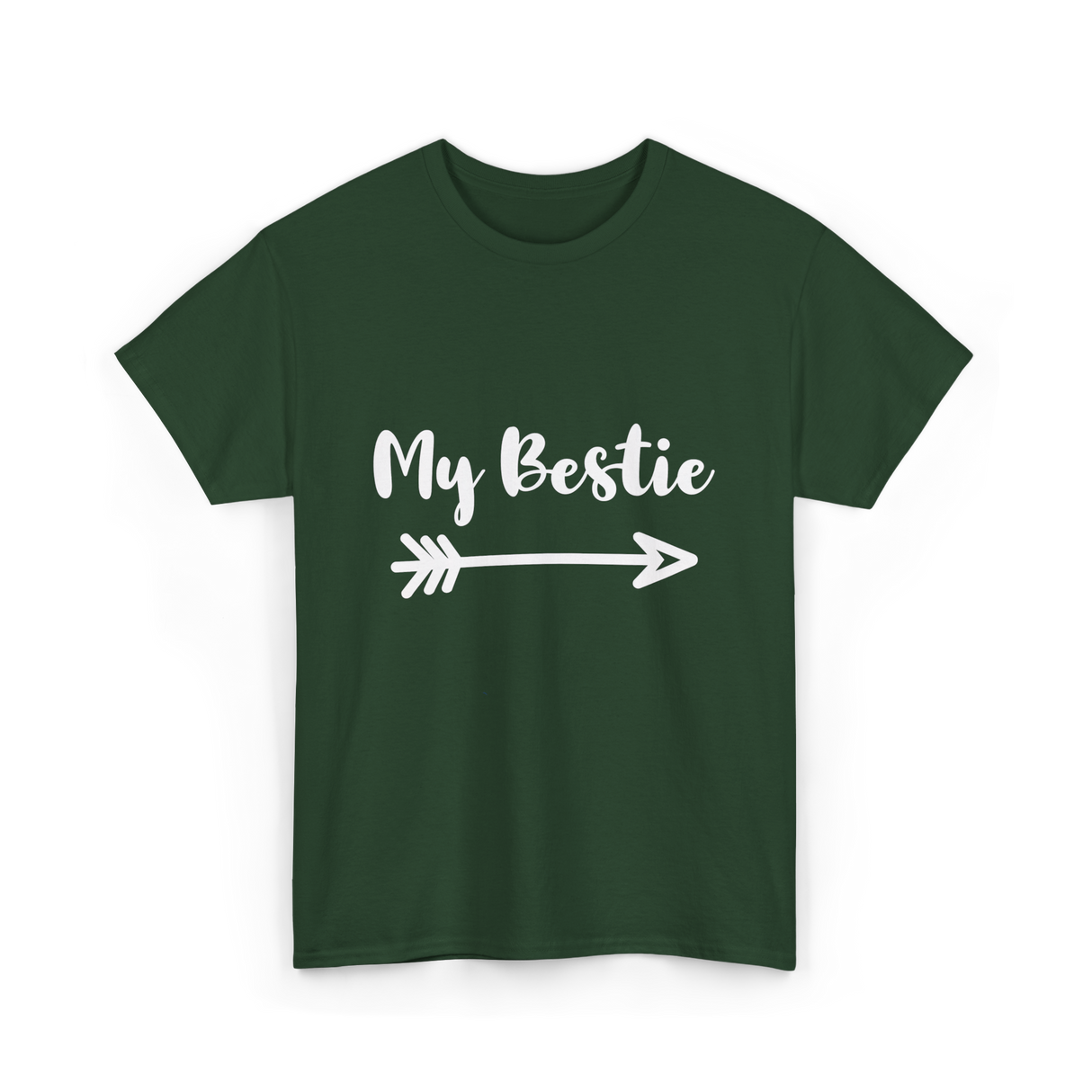 My Bestie Friendship Besties T-Shirt - Forest Green