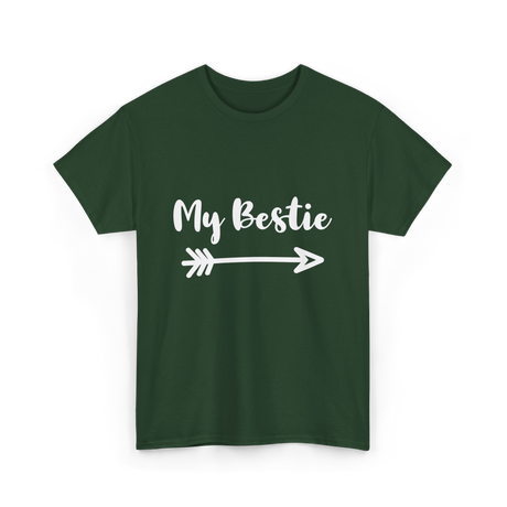 My Bestie Friendship Besties T-Shirt - Forest Green