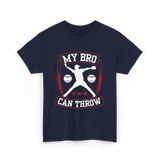 My Bro Can Throw Baseball T-Shirt - Navy