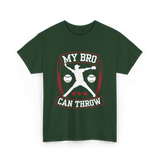 My Bro Can Throw Baseball T-Shirt - Forest Green