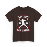 My Bro Can Throw Baseball T-Shirt - Dark Chocolate