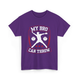 My Bro Can Throw Baseball T-Shirt - Purple