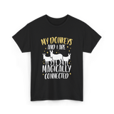 My Donkeys Are Connected Donkey T-Shirt - Black