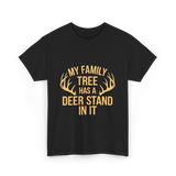 My Family Tree Hunting T-Shirt - Black