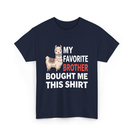 My Favorite Brother T-Shirt - Navy