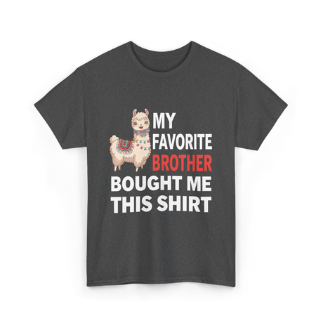 My Favorite Brother T-Shirt - Dark Heather